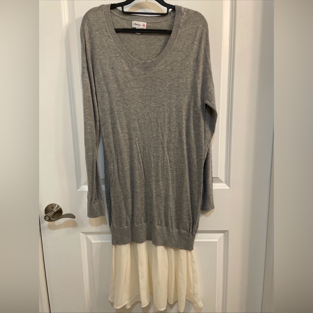 Philip Lim for Target Grey Midi Sweater Dress size XSmall